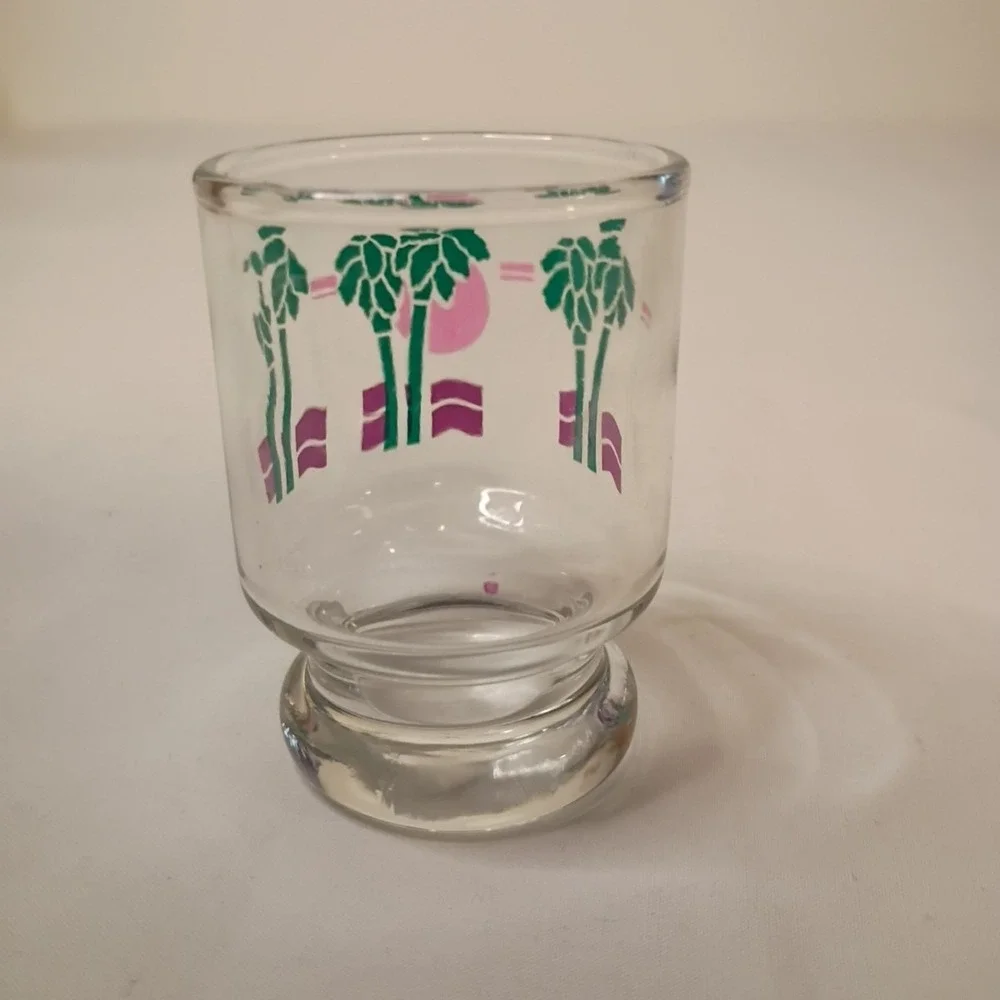 Palm‎ Trees Beach Ocean Souvenir Shot Glass